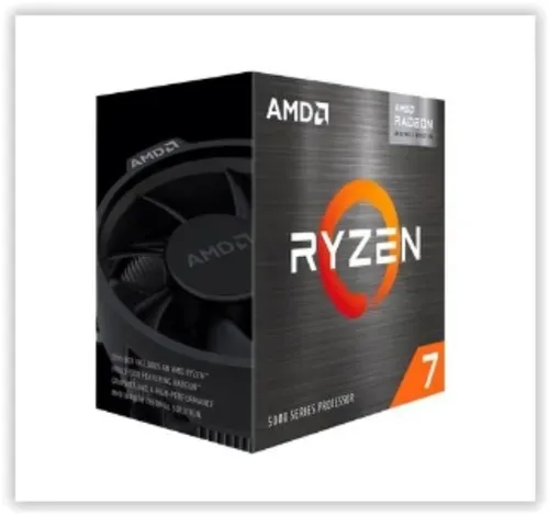 Processador Amd Ryzen 7 5700g, 3.8ghz (4.6ghz Max Turbo), Cache 20mb, 8 Ncleos, 16 Threads, Vdeo Integrado, Am4 - 100-100000263box